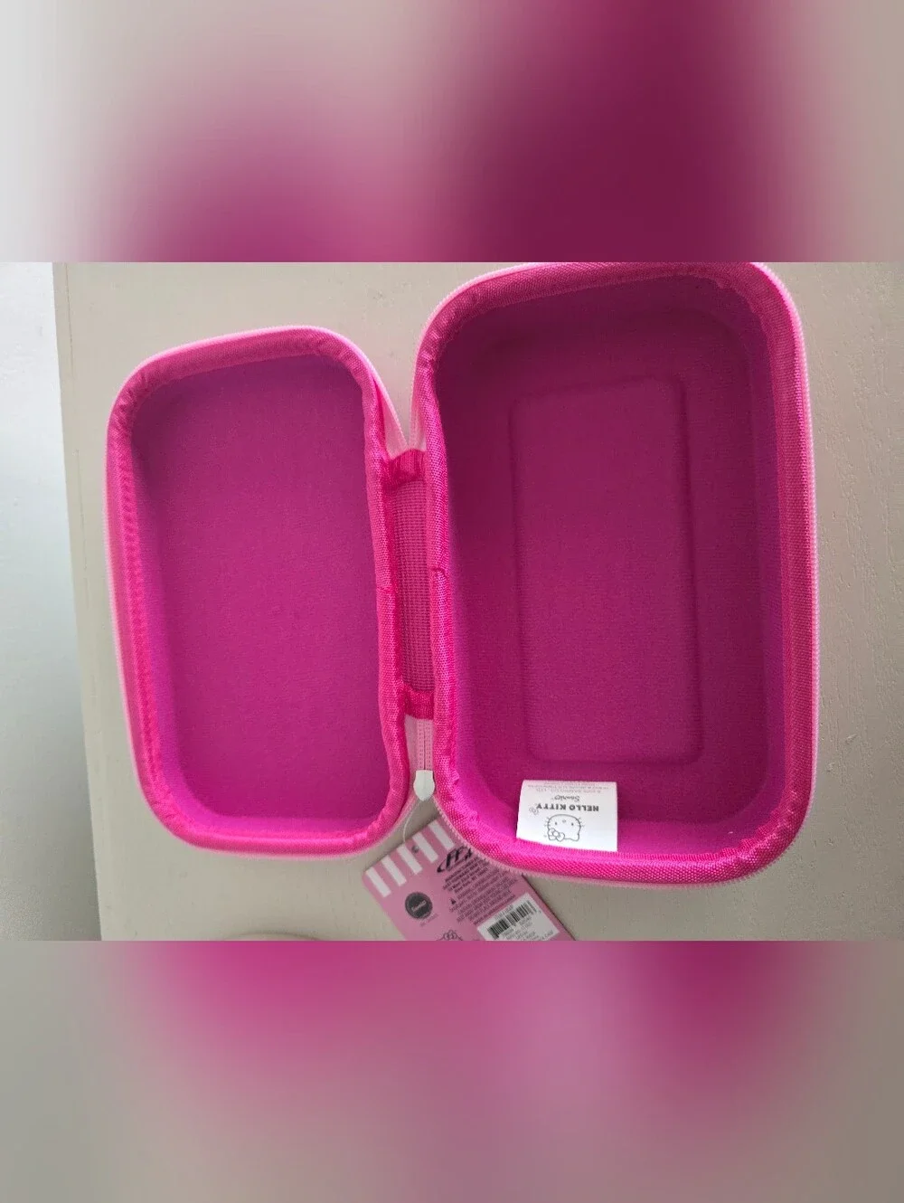 Hello Kitty Pink Hard Shell Pencil Case